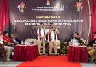 Balon Bupati dan Wakil Bupati PPU, Mudyat Noor-Abdul Waris Muin Resmi Daftarkan Diri di KPU