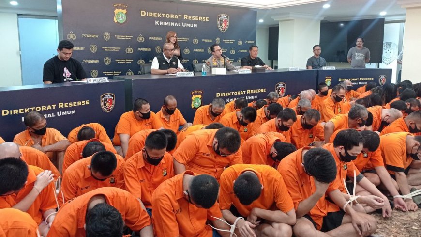 Polda Metro Jaya Tangkap dan Amankan 66 Pelaku Judi Hingga Pemilik Situs