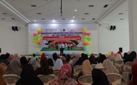 Peringati Hari Anak Nasional, PP PAUD Kabupaten PPU Gelar Seminar Dan Lomba Menggambar