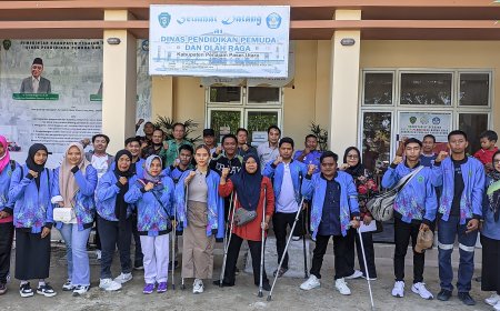 Disdikpora PPU Melepas Kontingen Altet NPC Mengikuti Training Center Dalam Persiapan PEPARNAS XVII