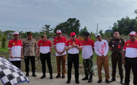 Peringati Hut RI Ke-79, Disdikpora PPU Gelar Lomba Gerak Jalan