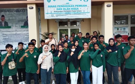 Kepala Disdikpora PPU Lepas Keberangkatan 20 Atlet Pencak Silat Pelajar Mengikuti Kejuprov Kalimantan Timur