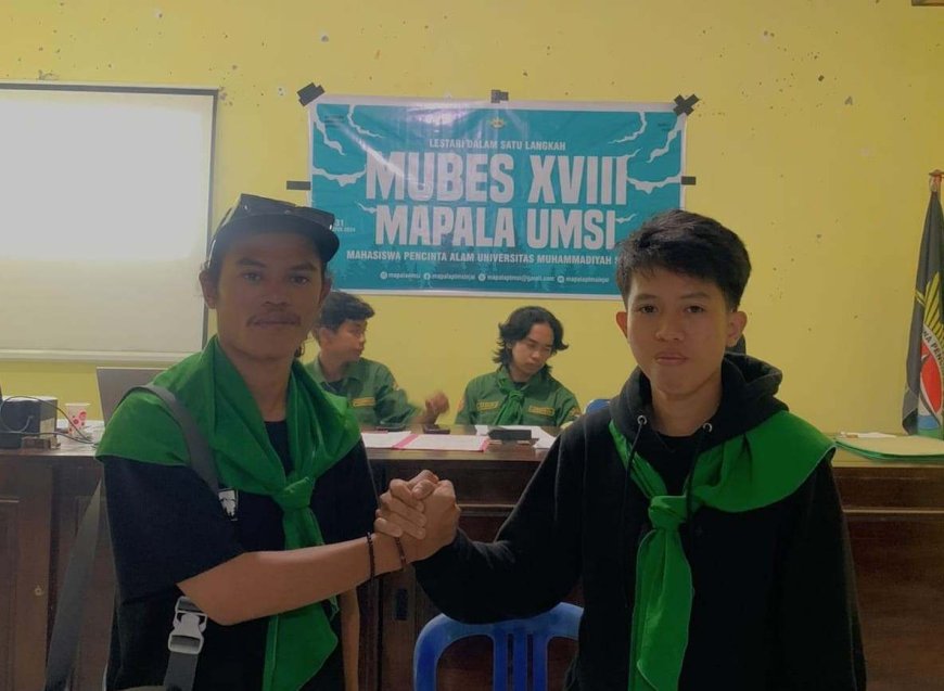 Mubes Ke XVIII Mapala Umsi Tetapkan Nasrullah Sebagai Nahkoda Baru,Siap Melangkah Lebih Maju