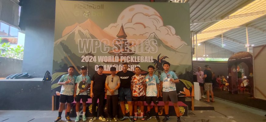 PPU Raih 7 Emas di Kejuaraan Internasional Pickleball di Bali