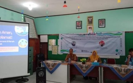 Disdikpora PPU Optimalisasi Sekolah Aman Bencana Ramah Anak di Pantai Lango untuk Pengurangan Risiko Bencana