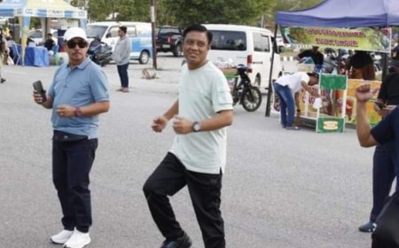 Disdikpora PPU Dukung Penuh Partisipasi Sekolah dan Masyarakat Dalam Kegiatan Rutin Car Free Day