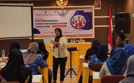 Pelatihan Penyusunan Buku Kurikulum Bahasa Paser Tahap III Tahun 2024 Sukses Digelar di Lawe-Lawe