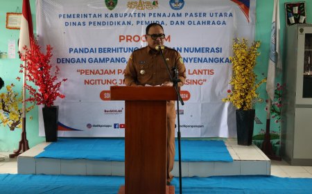 Pj Bupati PPU Resmi Buka Pelatihan Numerasi Metode GASING untuk Tingkatkan Pembelajaran Matematika