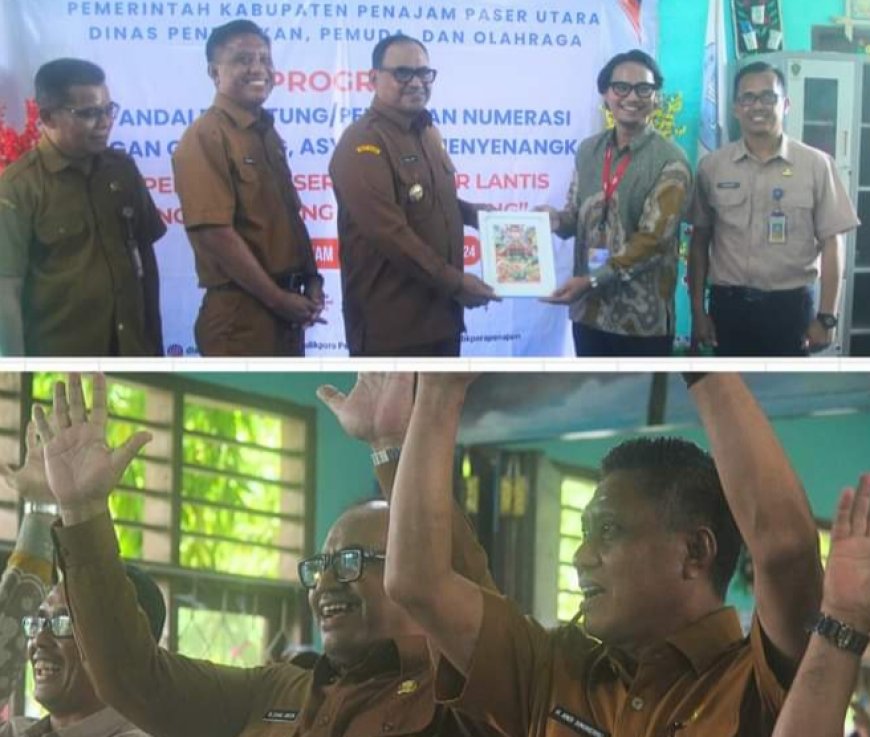 Pj. Bupati Resmikan Pelatihan Peningkatan Numerasi Melalui Metode Gasing di PPU