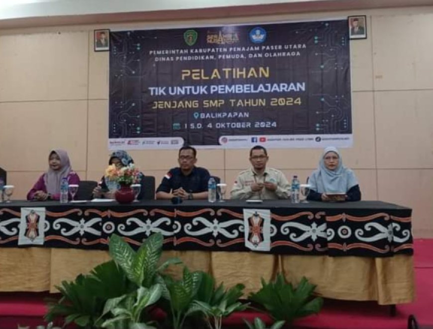Disdikpora PPU Gelar Pelatihan TIK dan Pengembangan Konten Digital untuk Tingkatkan Kualitas Pembelajaran