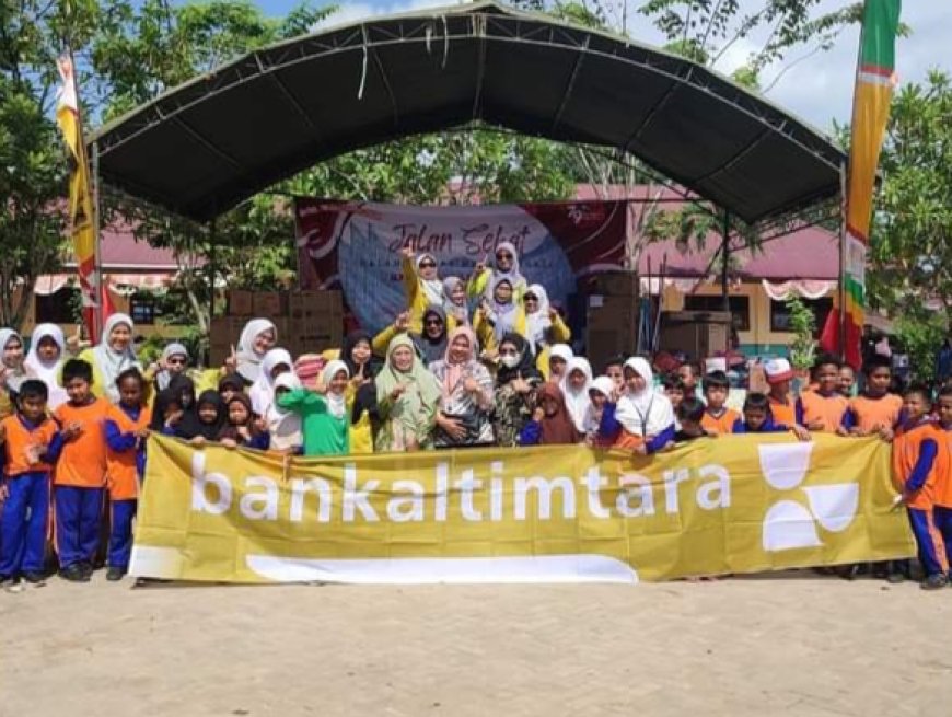 Jalan Sehat Meriahkan HAORNAS 2024 di SDN 005 Penajam