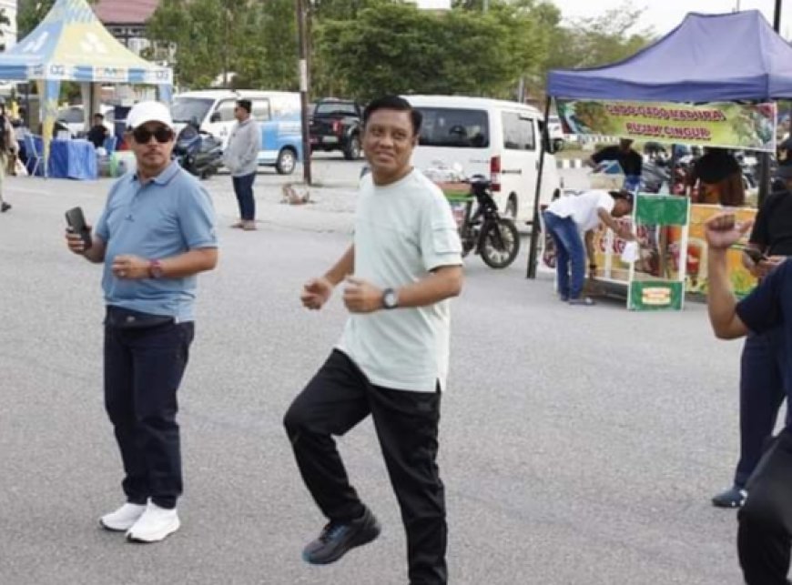 Disdikpora PPU Dukung Penuh Partisipasi Sekolah dan Masyarakat Dalam Kegiatan Rutin Car Free Day