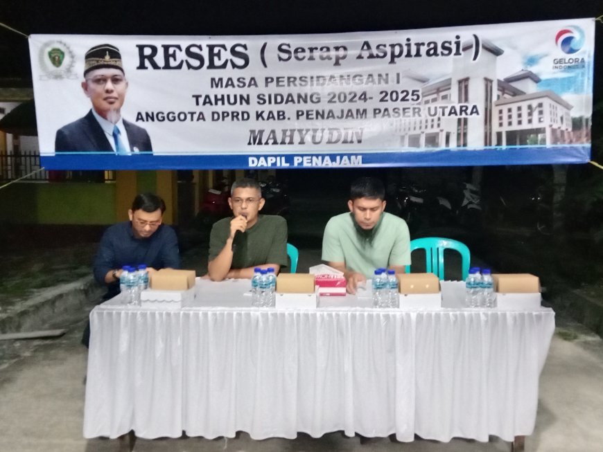 Dalam Reses Perdana Mahyudin di Nipah-Nipah: Aspirasi Air Bersih, Nelayan, dan Petani Jadi Sorotan