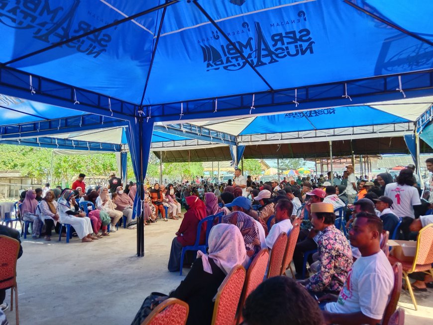 Ratusan Warga Tanjung Jumlai Sambut Antusias Pasangan Mudyat-Win dalam Silaturahmi dan Kampanye