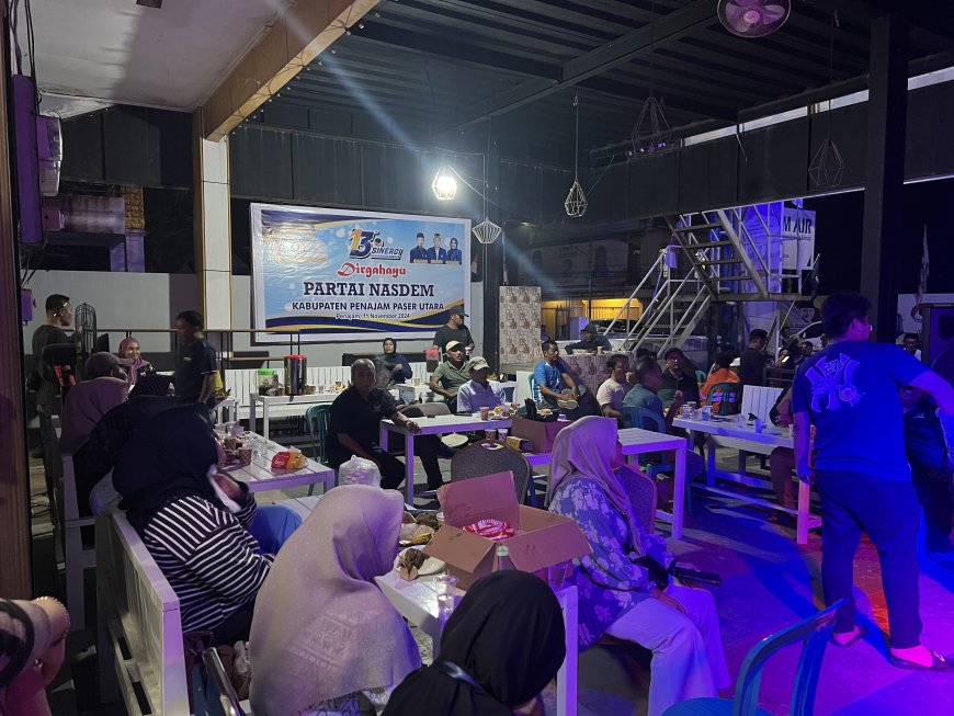 Partai NasDem Rayakan Ulang Tahun ke-13 dengan Silaturrahmi, Doa Bersama, dan Lomba Domino di PPU