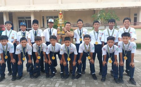Endang Suharto Apresiasi Prestasi Siswa SMPN 21 PPU di Kejuaraan Porkab Woodball dan Indonesia Grassroots Championship