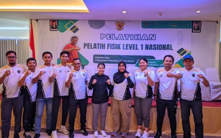 Pelatih KKO SMPN 21 PPU Ikuti Pelatihan Fisik Level 1 Nasional di Balikpapan