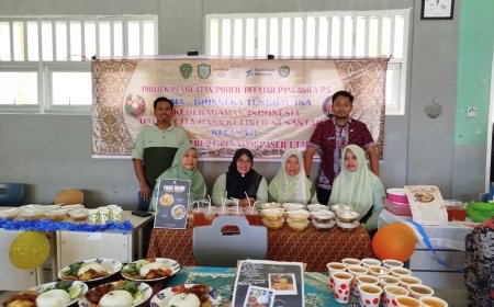 Kegiatan P5 SMPN 21 PPU: Rayakan Keberagaman Kuliner Nusantara dalam Tema Bhinneka Tunggal Ika