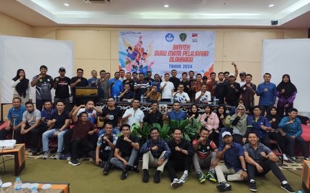 Bimtek Guru PJOK Kabupaten PPU: Perkuat Kompetensi Profesional dan Pedagogik Sesuai Kurikulum Merdeka