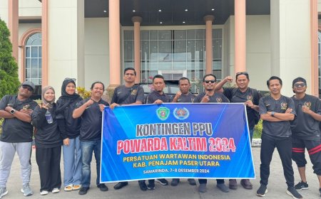 Debut Perdana, PWI PPU Targetkan 2 Emas di Powarda Kaltim II