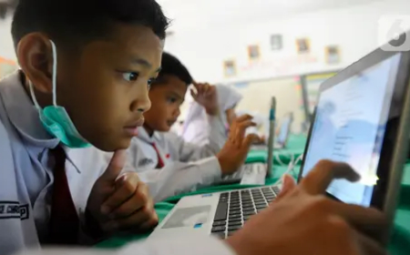 SDN 013 Penajam Gelar Simulasi Ujian Nasional Berbasis Komputer (UNBK) untuk Persiapan Siswa