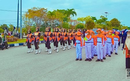 SMP ITCI Penajam Paser Utara Raih Prestasi Gemilang dalam Lomba Gerak Jalan Tingkat SMP/MTS Se-Kabupaten Penajam Paser Utara