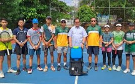 Atlet Tenis Kaltim Jalani Latihan Simulasi Menjelang Prapopnas
