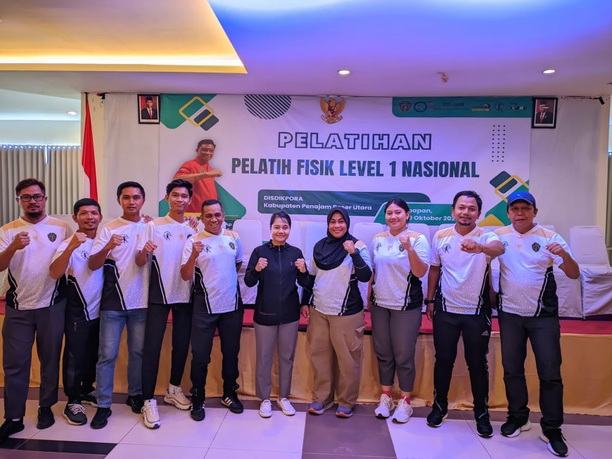 Pelatih KKO SMPN 21 PPU Ikuti Pelatihan Fisik Level 1 Nasional di Balikpapan
