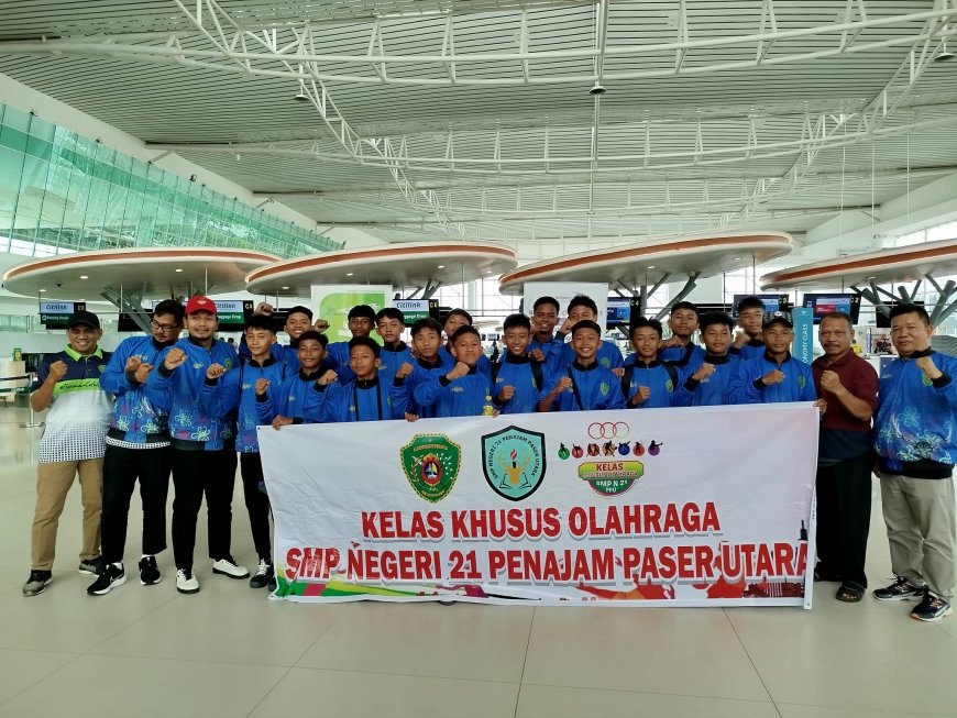 KKO SMPN 21 PPU Siap Berlaga di Kejurnas Sepak Bola Indonesia Grassroots Championship