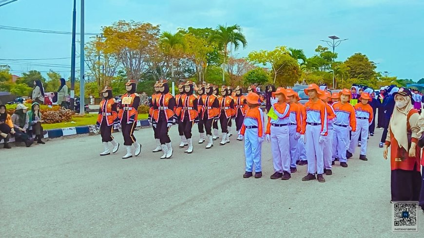 SMP ITCI Penajam Paser Utara Raih Prestasi Gemilang dalam Lomba Gerak Jalan Tingkat SMP/MTS Se-Kabupaten Penajam Paser Utara