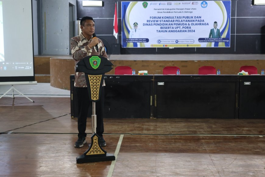 Disdikpora PPU Gelar Forum Konsultasi Publik, Bahas Standar Pelayanan untuk Pendidikan, Pemuda, dan Olahraga