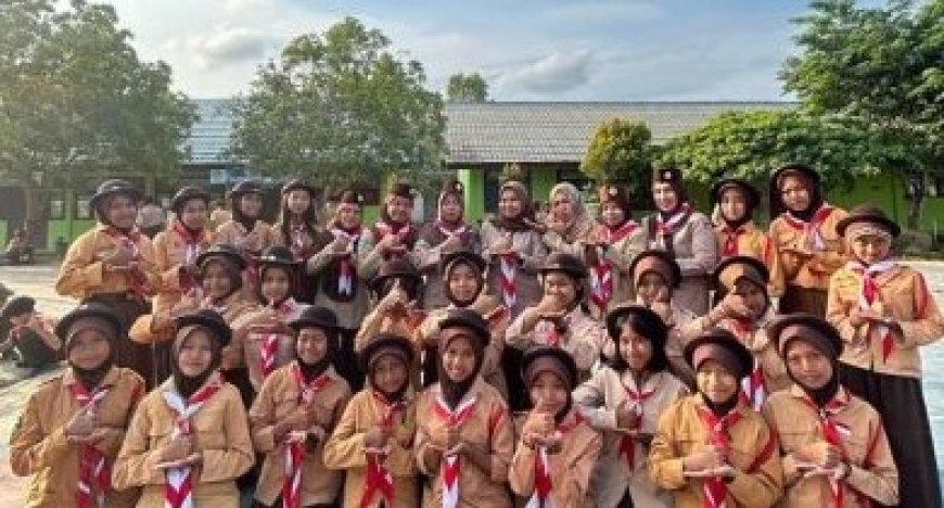 SMPN 7 Penajam Paser Utara Gelar Perkemahan Jumat-Sabtu-Minggu Pramuka