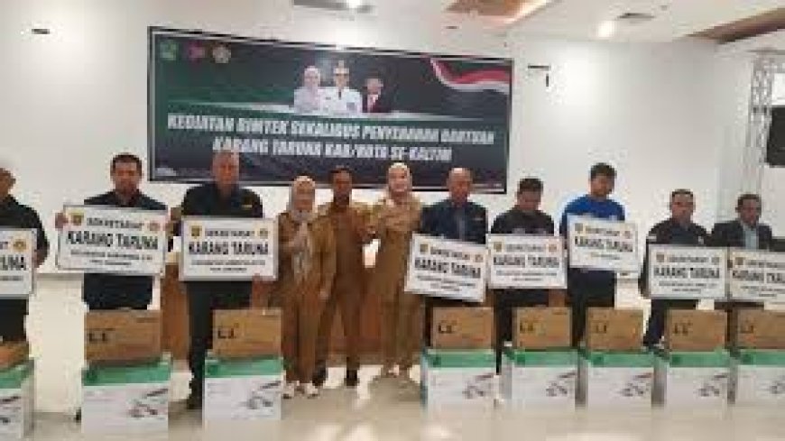 Bantuan Teknologi untuk Karang Taruna Kaltim Tuntas Didistribusikan Meski Hadapi Kendala