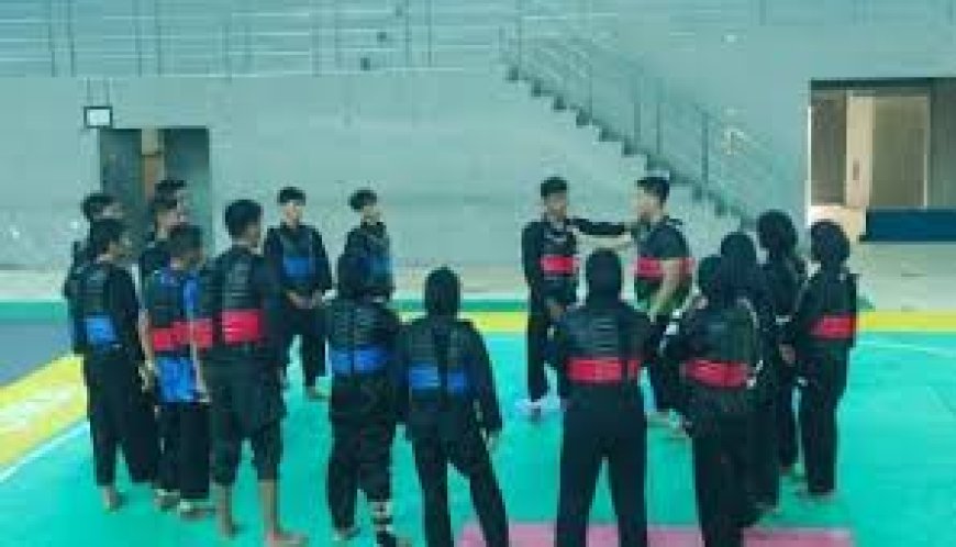Atlet Pencak Silat Kaltim Tunjukkan Disiplin Tinggi Jelang Pra POPNAS