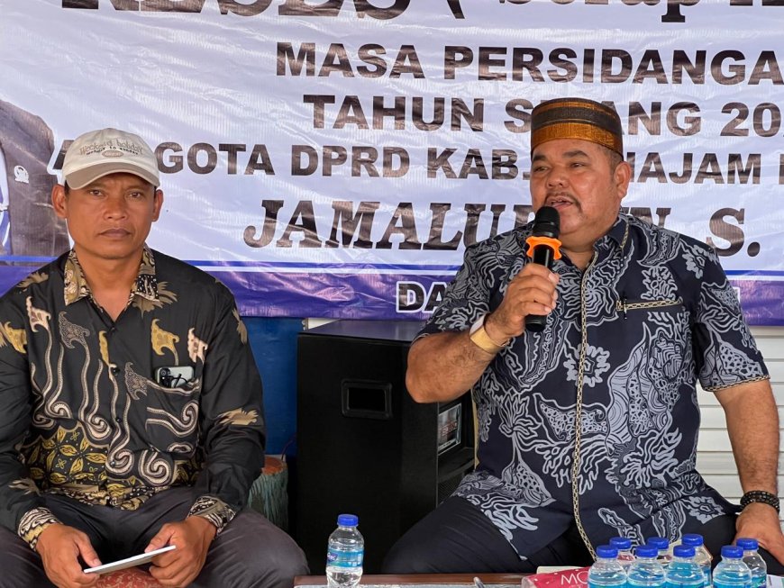 Jamaluddin Serap Aspirasi Warga, Infrastruktur Jadi Sorotan dalam Reses di Salo Loang