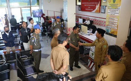 Wabup PPU Gelar Sidak, Tegaskan Kedisiplinan ASN dan THL Selama Ramadhan