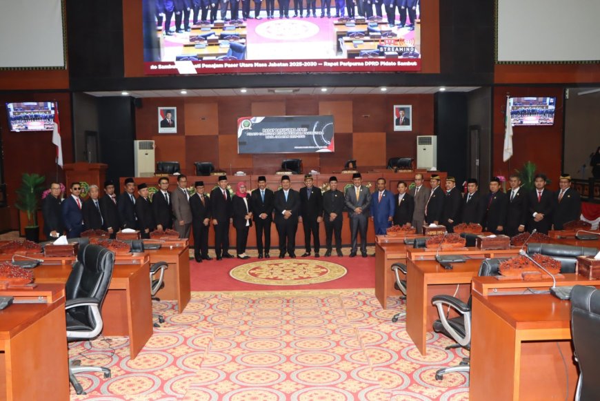 Rapat Perdana DPRD PPU, Bupati Mudyat Noor Siap Jalankan Program Pembangunan