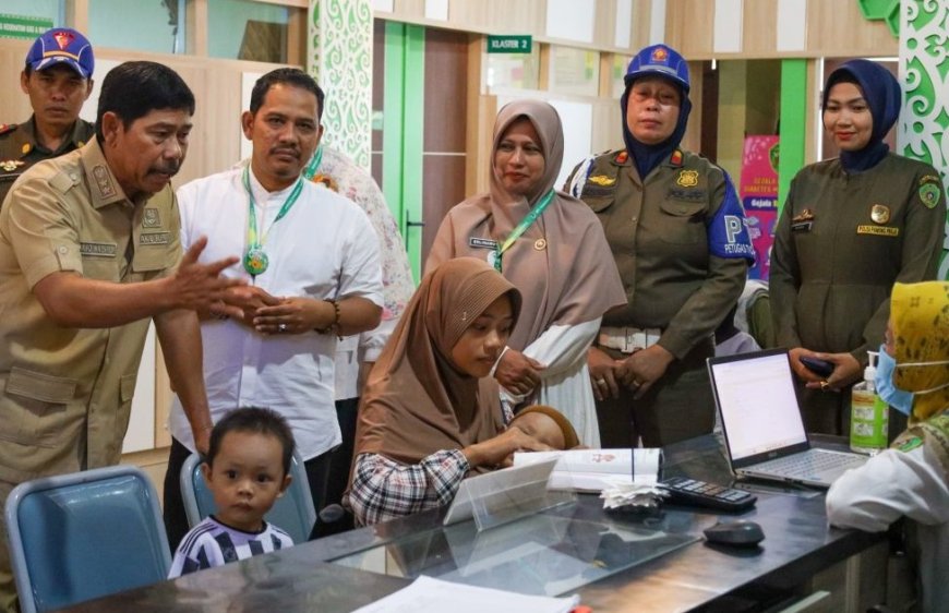 Wabup PPU Sidak Puskesmas Petung, Tekankan Peningkatan Pelayanan Kesehatan
