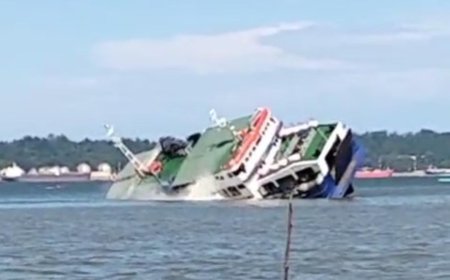 KMP Muchlisa Karam di Perairan Penajam, Seluruh Penumpang Selamat