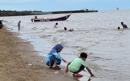 Minim Kesadaran Kebersihan di Pantai Tanjung Jumlai, Jamaludin Serukan Perubahan Perilaku Pengunjung