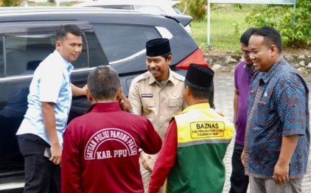 580 Mustahik di PPU Terima Zakat, Wabup Waris Muin Ajak Masyarakat Perkuat Gerakan Zakat