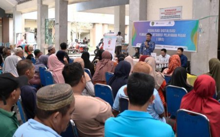 Pedagang Pasar Induk Penajam Kini Bisa Bayar Retribusi dengan QRIS, Dorong Digitalisasi Ekonomi Daerah