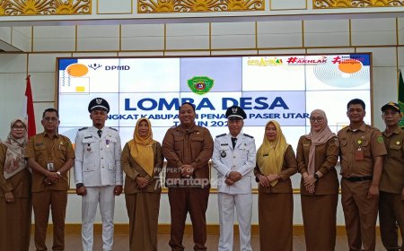 Desa Jadi Jantung Kemajuan: Lomba Desa Tingkat Kabupaten PPU 2025 Resmi Dibuka