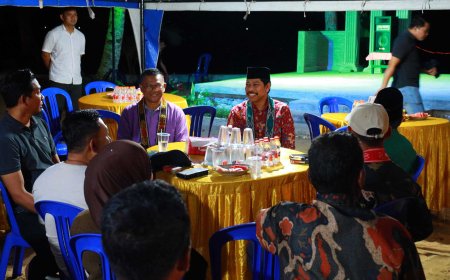 Wakil Bupati Abdul Waris Muin Hadiri Silaturahmi Bersama Masyarakat Kelurahan Tanjung Tengah, Tampung Aspirasi Warga untuk Perbaikan Infrastruktur