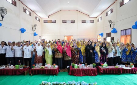 Bunda PAUD Kabupaten PPU, Hj. Dewi Yuliana, Hadiri Halal Bihalal HIMPAUDI, Dorong Pendidikan Anak Usia Dini Berkualitas