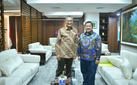 Bupati Mudyat Noor Temui Menteri PU, Pembangunan Bendungan dan Jembatan Jadi Atensi   