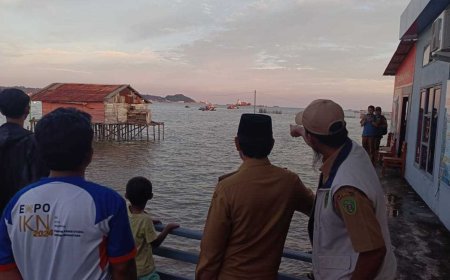 Wakil Bupati PPU Tinjau Lokasi Tenggelamnya KMP Muchlisa, Upaya Evakuasi Korban Terus Dilakukan