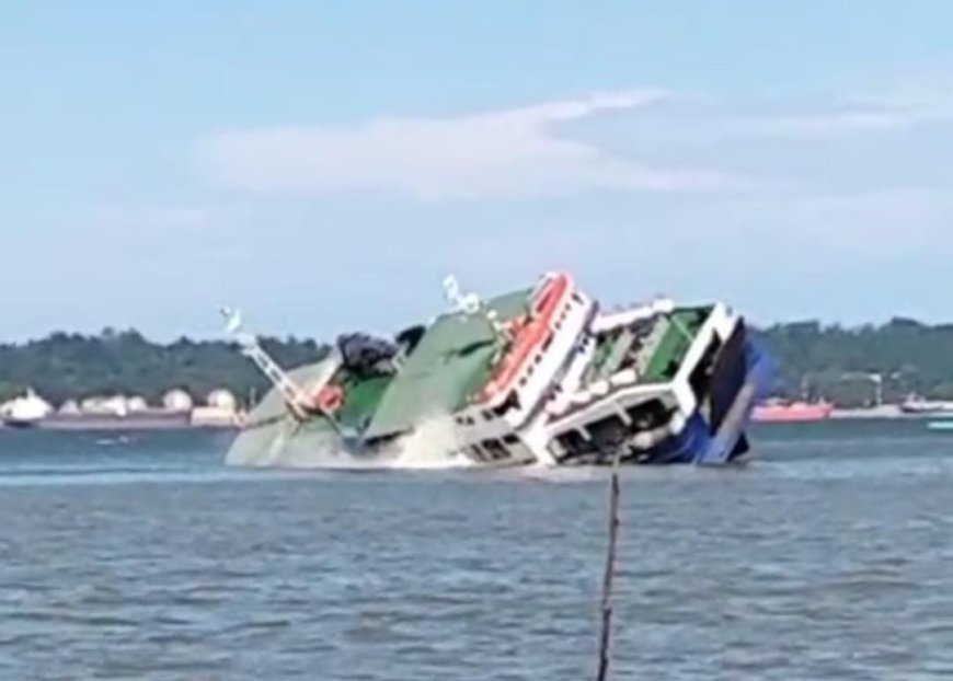 KMP Muchlisa Karam di Perairan Penajam, Seluruh Penumpang Selamat