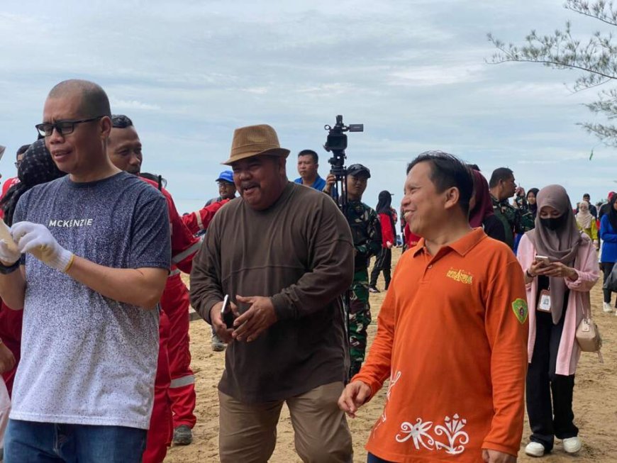 DPRD Apresiasi Kegiatan Bersih Pantai Pasca Libur Lebaran Idul Fitri 1446 H