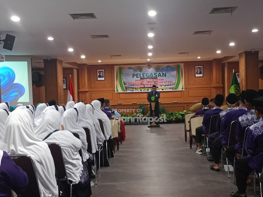 130 Jamaah Haji PPU Berangkat dalam Kloter 16 Bersama Jamaah dari Tiga Provinsi
